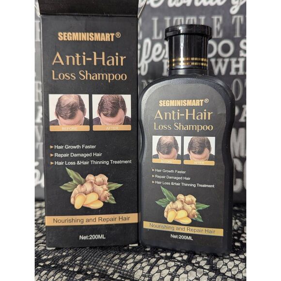 🌈5/25 Segminismart Anti-Hair Loss Shampoo SEALED - Picture 3 of 4